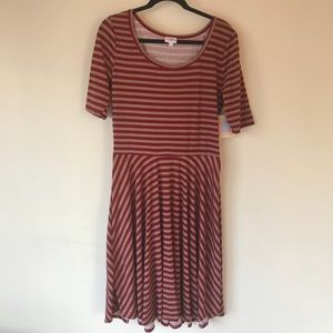 LuLaRoe Striped Nicole